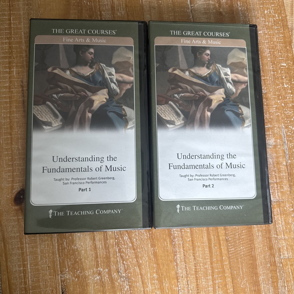 Understanding the Fundamentals of Music: Part 1 & 2 DVD The Great Courses